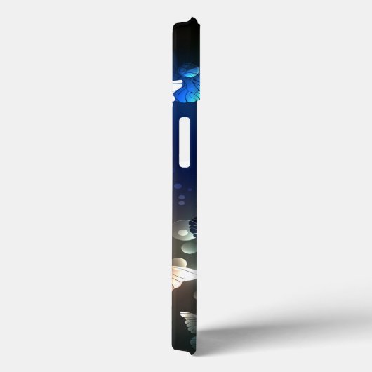 Coques Case-Mate iPhone Fluttering Night Butterfly (Verso / Droite)