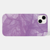 Coques Case-Mate iPhone Flux Abstrait d'encre pourpre - Douceur et mystère (Verso (horizontal))