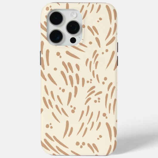 Coques Case-Mate iPhone Flux dans Tan et Crème (Verso)