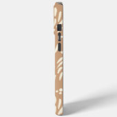 Coques Case-Mate iPhone Flux dans Tan et Crème (Verso / Gauche)
