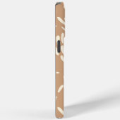 Coques Case-Mate iPhone Flux dans Tan et Crème (Verso / Droite)