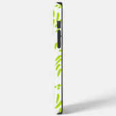 Coques Case-Mate iPhone Flux de chaux vert et pourpre (Verso / Gauche)