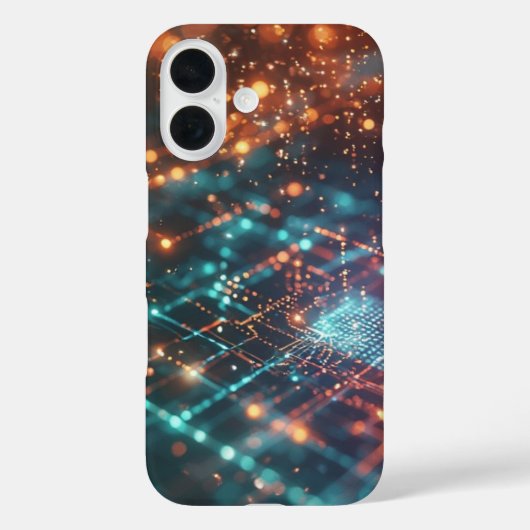 Coques Case-Mate iPhone Flux de circuits Quantum (Verso)