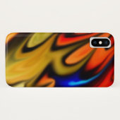 Coques Case-Mate iPhone Flux de feuillage (Dos (Horizontal))