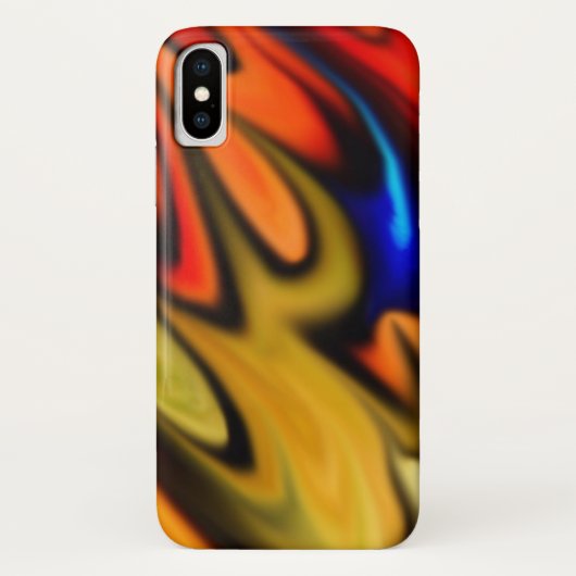 Coques Case-Mate iPhone Flux de feuillage (Dos)