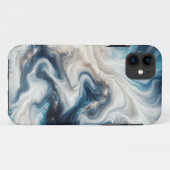 Coques Case-Mate iPhone Flux de nébuleuse (Dos (Horizontal))