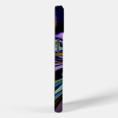 Coques Case-Mate iPhone Flux d'énergie iridescent Art fractal (Verso / Droite)