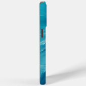 Coques Case-Mate iPhone Flux d'Océan Turquoise de Luxe (Verso / Droite)