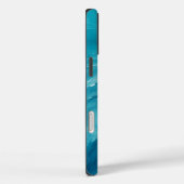 Coques Case-Mate iPhone Flux d'Océan Turquoise Luxueux (Verso / Droite)