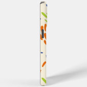 Coques Case-Mate iPhone Flux en bleu, orange, violet, vert et crème (Verso / Droite)