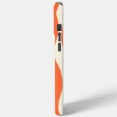 Coques Case-Mate iPhone Flux et reflux - Rose, orange et crème  (Verso / Gauche)