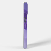 Coques Case-Mate iPhone Flux lumineux Purple Abstrait Lumineuse (Verso / Droite)
