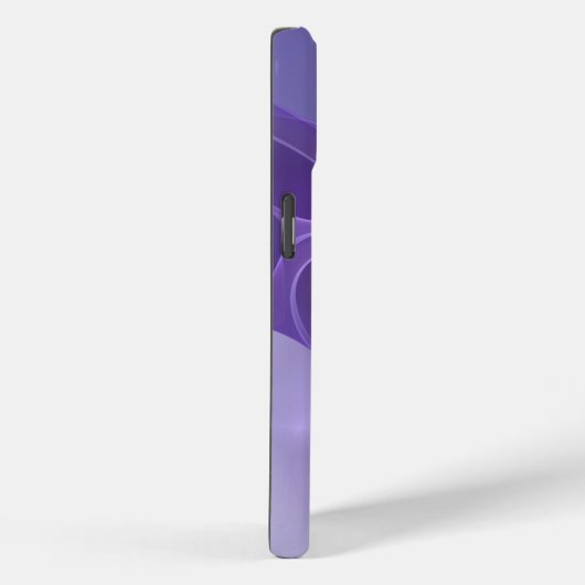 Coques Case-Mate iPhone Flux lumineux Purple Abstrait Lumineuse (Verso / Droite)