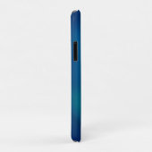Coques Case-Mate iPhone Flux sous-marin bleu profond (Dos/Droite)