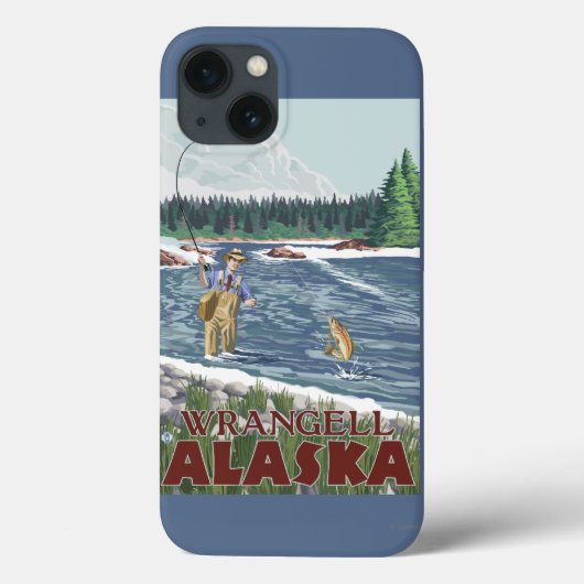 Coques Case-Mate iPhone Fly Fisherman - Wrangell, Alaska (Verso)