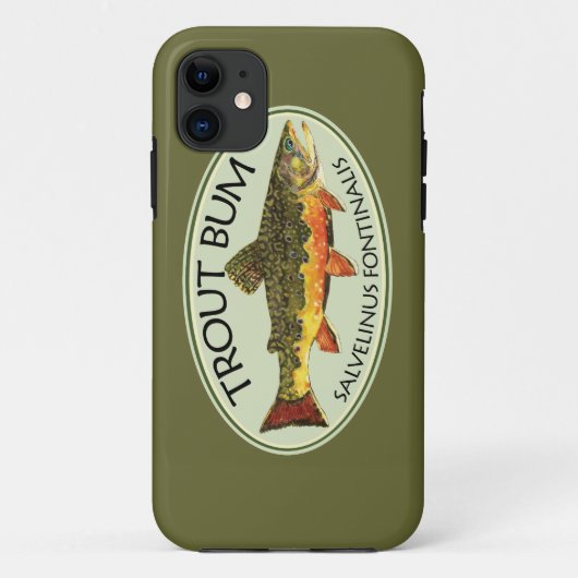Coques Case-Mate iPhone Fly Fishing Fundy TROUT BUM (Dos)