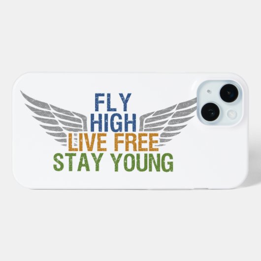 Coques Case-Mate iPhone FLY HIGH personnalisé iPhone 5 coque-mate (Verso (horizontal))