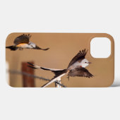Coques Case-Mate iPhone FLYCATCHER Ciseaux-Coupés la queue (Tyrannus (Verso (horizontal))
