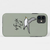 Coques Case-Mate iPhone Flying Bird. Mouette mouillée en vol. (Dos (Horizontal))