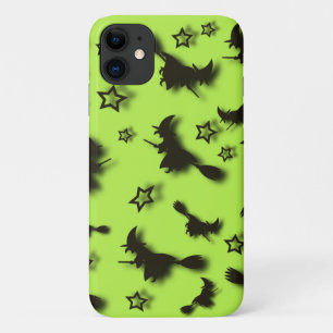 Case-Mate iPhone Case Flying witch among stars at Halloween night 3D