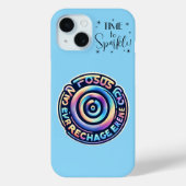 Coques Case-Mate iPhone Focus and motivation Recharge your mood  (Verso)