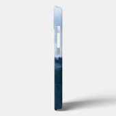 Coques Case-Mate iPhone Fog atmosphérique personnalisé au-dessus d'une for (Verso / Gauche)