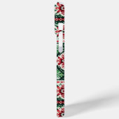 Coques Case-Mate iPhone Foire de Noël/hiver île rouge et verte (Verso / Gauche)