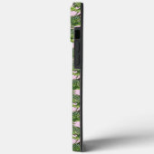 Coques Case-Mate iPhone Foliage de la jungle exotique tropicale des oiseau (Verso / Gauche)