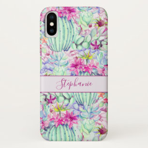 Case-Mate iPhone Case Foliage Floral Succulent Cactus Personnalisé