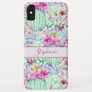 Case-Mate iPhone Case Foliage Floral Succulent Cactus Personnalisé