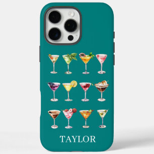 Coques iPhone 16 Pro Max Folie Martini Monogrammée