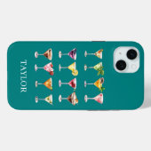 Coques Case-Mate iPhone Folie Martini Monogrammée (Verso (horizontal))
