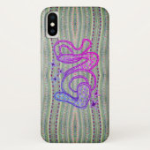 Coques Case-Mate iPhone Folk Psychedelic Pretty Hearts Love (Dos)