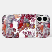 Coques Case-Mate iPhone FOLLET MAGIQUE DE CHAMPIGNONS Imaginaire Floral Ro (Verso (horizontal))