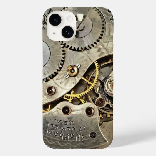 Coques Case-Mate iPhone Fonctionnement de l'horloge (Verso)