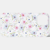 Coques Case-Mate iPhone Fond à motif floral- (Verso (horizontal))