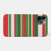 Coques Case-Mate iPhone Fond à motif rayé vibrant (Dos (Horizontal))