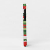 Coques Case-Mate iPhone Fond à motif rayé vibrant (Dos/Gauche)