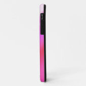 Coques Case-Mate iPhone Fond Abstrait Rose Chaud (Dos/Gauche)