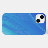 Coques Case-Mate iPhone Fond Bleu (Verso (horizontal))