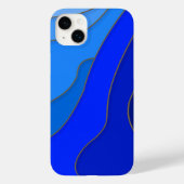 Coques Case-Mate iPhone fond bleu (Verso)