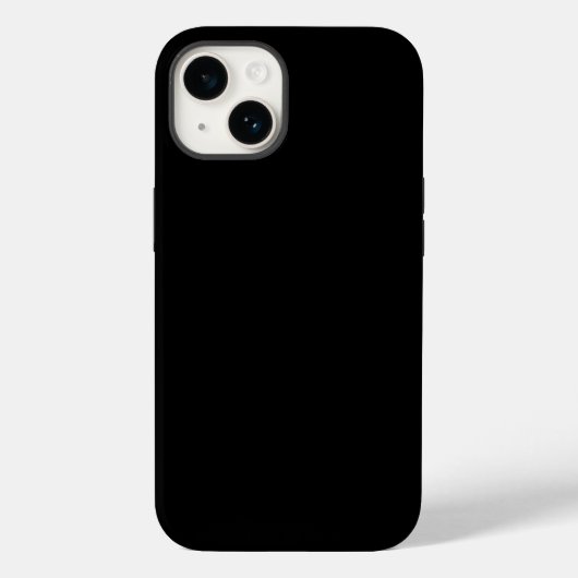 Coques Case-Mate iPhone Fond Classique Noir Prêt à (Verso)