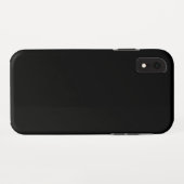 Coques Case-Mate iPhone Fond Classique Noir Prêt à (Dos (Horizontal))