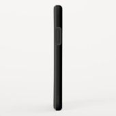Coques Case-Mate iPhone Fond Classique Noir Prêt à (Dos/Droite)