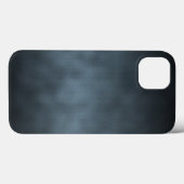 Coques Case-Mate iPhone Fond d'art gothique ombré gris acier (Verso (horizontal))