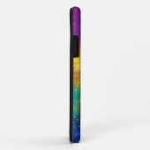 Coques Case-Mate iPhone Fond de couleur fantaisie motif abstrait (Dos/Droite)