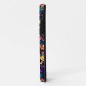 Coques Case-Mate iPhone Fond de fleurs abstraites chic mignon (Dos/Gauche)