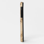 Coques Case-Mate iPhone Fond de notes de musique (Dos/Gauche)