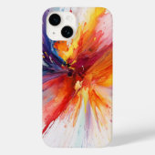 Coques Case-Mate iPhone Fond de peinture Abstrait (Verso)