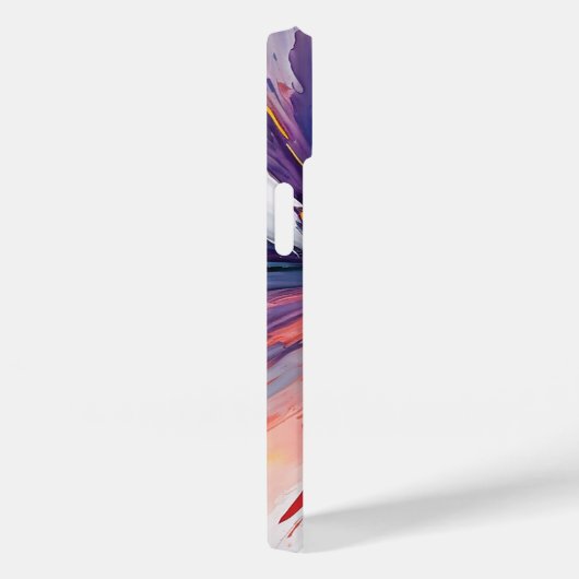 Coques Case-Mate iPhone Fond de peinture Abstrait (Verso / Droite)